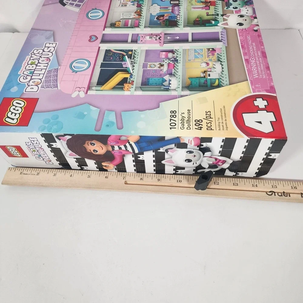 LEGO Gabby's Dollhouse 10788 DreamWorks Building Set 498 Pieces New Sealed